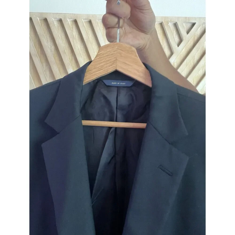 Brooks Brothers Made in Italy Navy Blazer